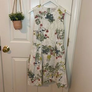 GAP White Floral Dress